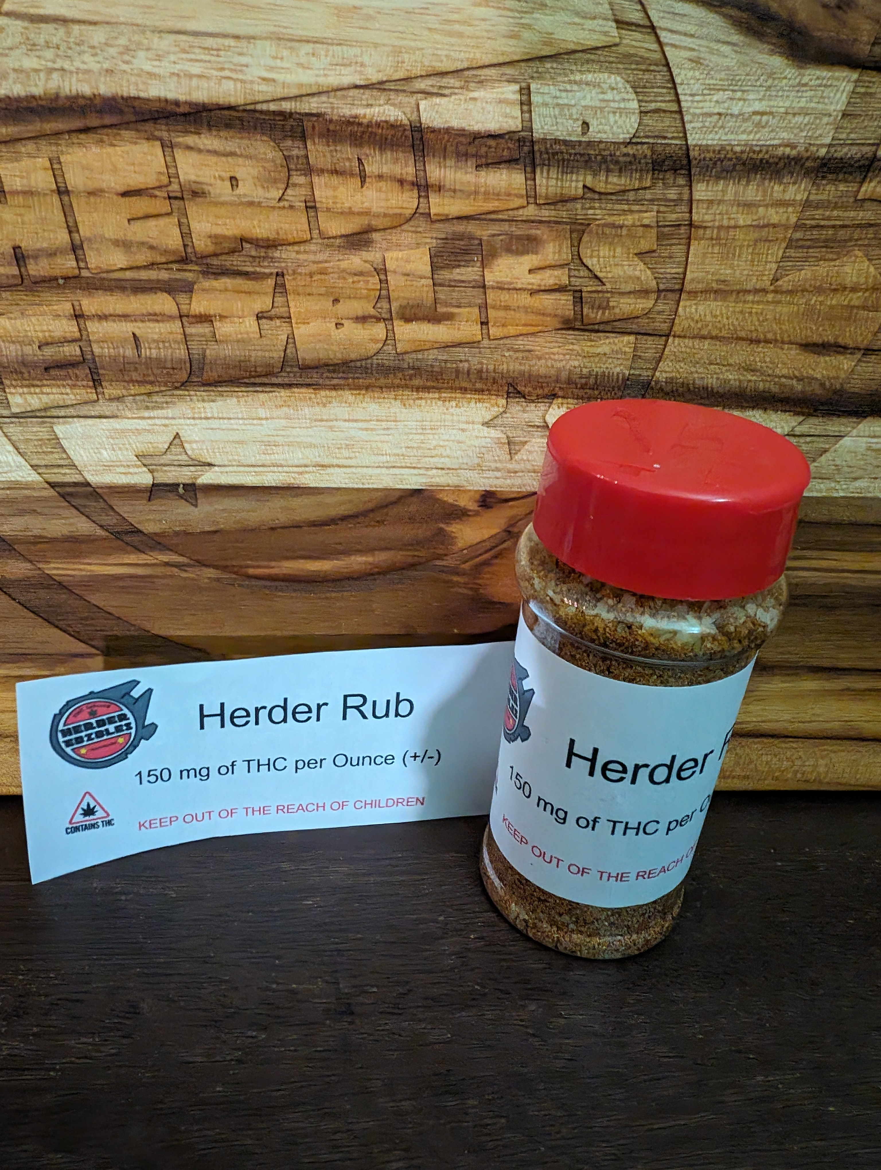 Herder Rub - THC-Infused Organic Seasoning